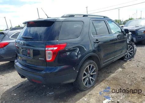 2015 Ford Explorer Xlt z USA, uszkodzony, nr VIN 1FM5K8D86FGC14324